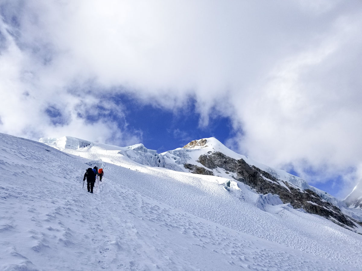 Expédition en montagne